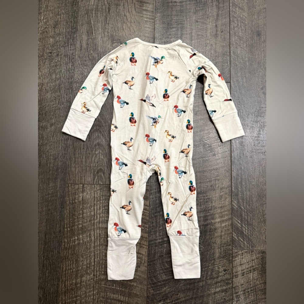 Bamboo Baby Sleepie Zippy Duck Print 12-18 month - Picture 3 of 5